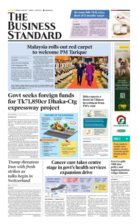 Cover of The Business Standard