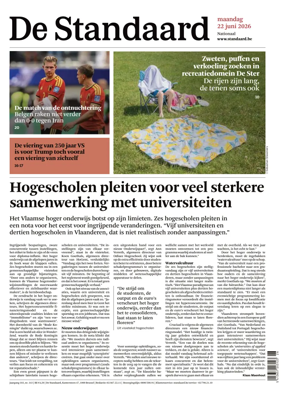 Cover of De Standaard