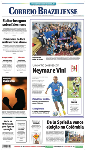 Cover of Correio Braziliense