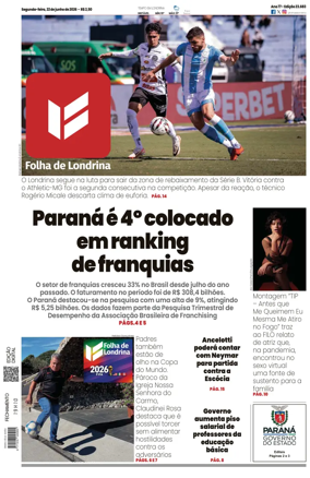 Cover of Folha de Londrina