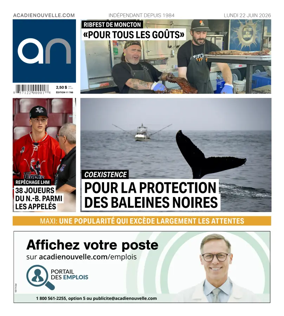 Cover of Acadie Nouvelle