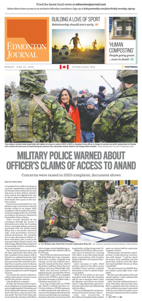 Cover of Edmonton Journal