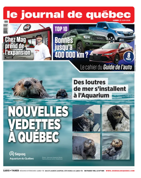 Cover of Le Journal de Quebec