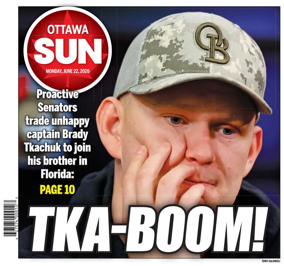 Cover of Ottawa Sun
