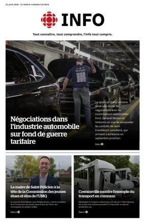 Cover of Radio-Canada Info