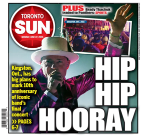 Cover of Toronto Sun