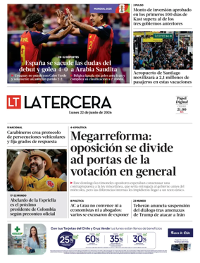 Cover of La Tercera