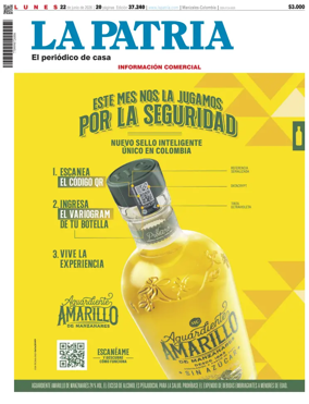 Cover of La Patria (Colombia)