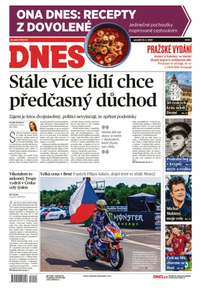 Cover of Dnes Prague Edition