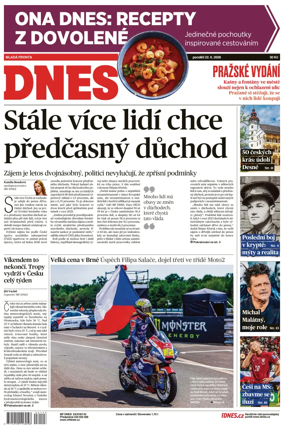 Cover of MF DNES