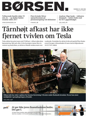 Cover of Borsen