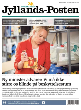 Cover of Jyllands-Posten