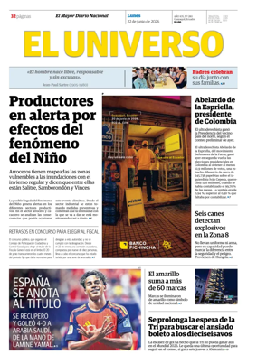 Cover of El Universo