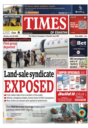 Cover of Times of Eswatini