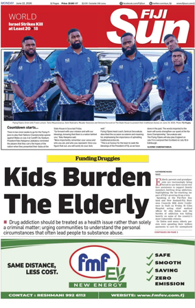 Cover of Fiji Sun