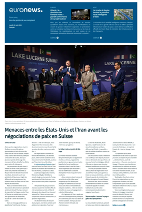 Cover of EuroNews (French Edition)
