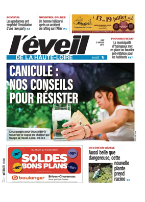 Cover of L'Eveil de la Haute-Loire