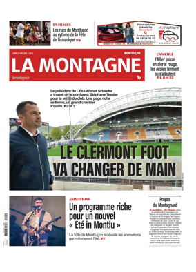 Cover of La Montagne (Montlucon)