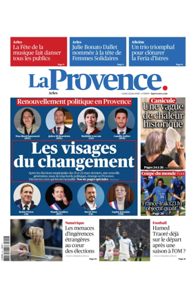 Cover of La Provence Arles