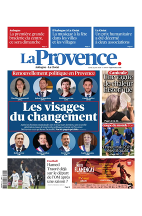 Cover of La Provence Aubagne-La Ciotat