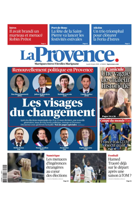 Cover of La Provence Martigues-Istres-Vitrolles-Marignane