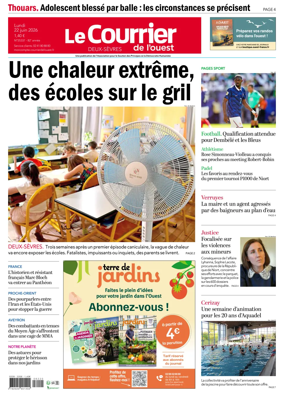 Cover of Le Courrier de l’Ouest (Deux-Sevres)