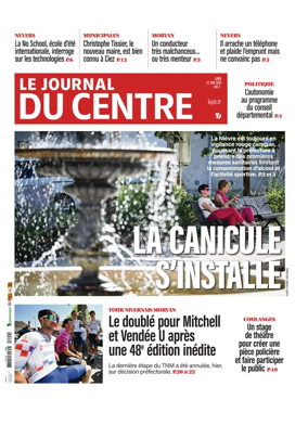 Cover of Le Journal du Centre
