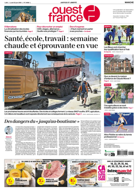 Cover of Ouest France (Manche)
