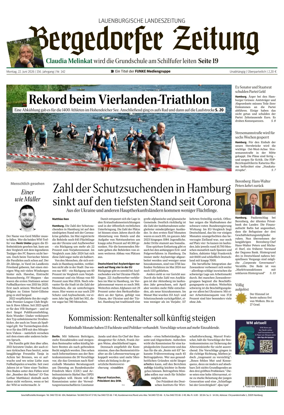 Cover of Bergedorfer Zeitung