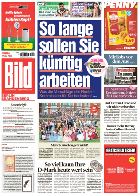 Cover of BILD Berlin-Brandenburg
