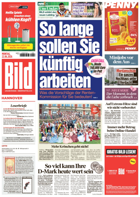 Cover of BILD Hannover