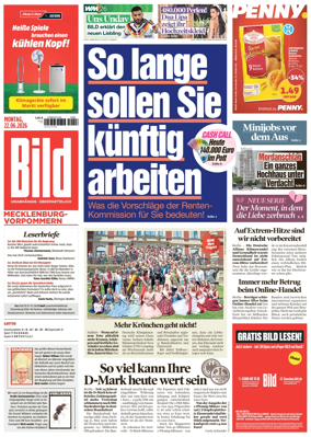 Cover of BILD Mecklenburg