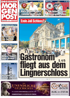 Cover of Dresdner Morgenpost