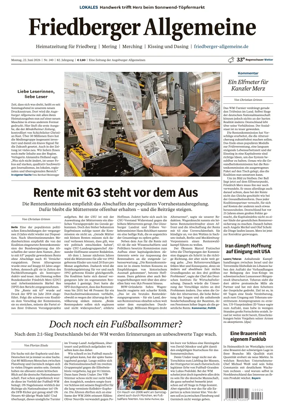 Cover of Friedberger Allgemeine