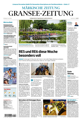 Cover of Gransee-Zeitung