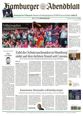 Cover of Hamburger Abendblatt (Harburg)