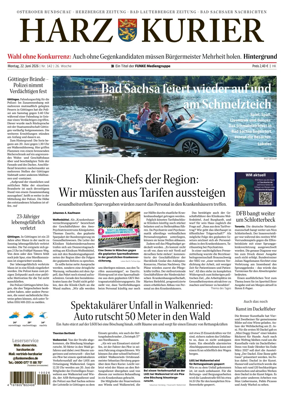 Cover of Harz Kurier