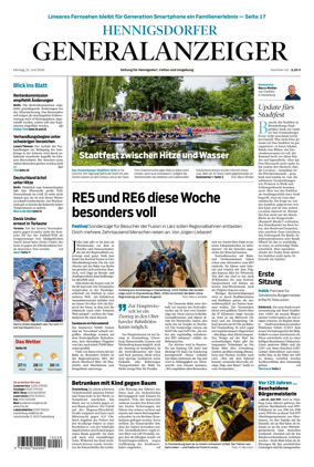 Cover of Hennigsdorfer Generalanzeiger