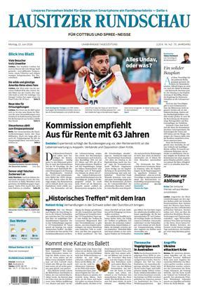 Cover of Lausitzer Rundschau