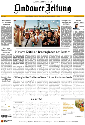 Cover of Lindauer Zeitung