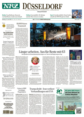 Cover of Neue Rhein Zeitung (Dusseldorf)