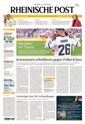 Cover of Rheinische Post Duesseldorf Meerbusch