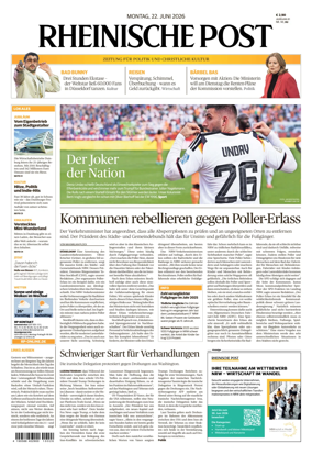 Cover of Rheinische Post Duisburg