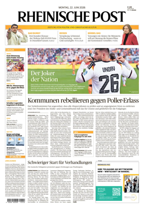 Cover of Rheinische Post - Wesel/Dinslaken