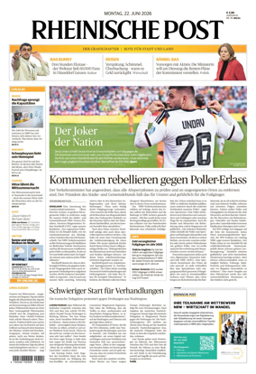 Cover of Rheinische Post - Xanten and Moers