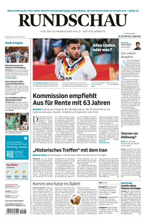Cover of Rundschau fur den Schwabischen Wald – Der Kocherbote