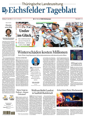 Cover of Thuringische Landeszeitung (Eichsfeld)