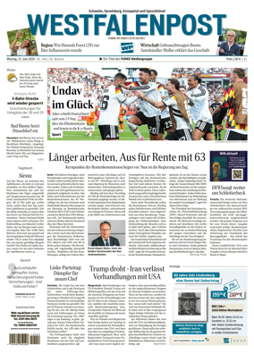 Cover of Westfalenpost (Ennepetal)