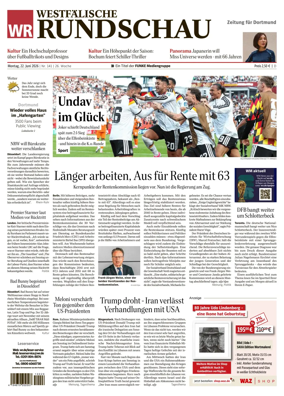 Cover of Westfalische Rundschau (Dortmund-Sud II)