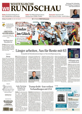 Cover of Westfalische Rundschau (Ennepetal)